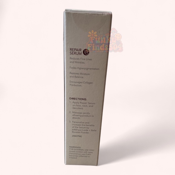 Lorde + Belle Skincare Set NWT Redness Relief Repair Serum HydraPure Masks - Picture 3 of 7